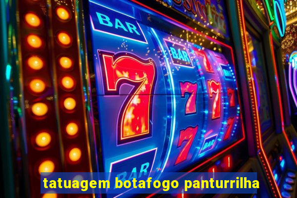 tatuagem botafogo panturrilha